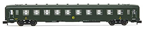 Arnold - SNCF, DEV AO Liegewagen B10c10, grün mit Logo Encadré, Ep; iV
