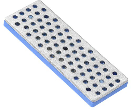 PATIKIL 70mm 360 Grit Grob Ski Snowboard Diamant Steine Ski Kantenschleifer Diamant Kantenfeile Snowboard Schleifscheibe Blau
