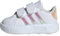 adidas Grand Court 2.0 Shoes Kids, Scarpe da Tennis Unisex - Bimbi 0-24, Cloud White Iridescent Grey Two, 23 EU