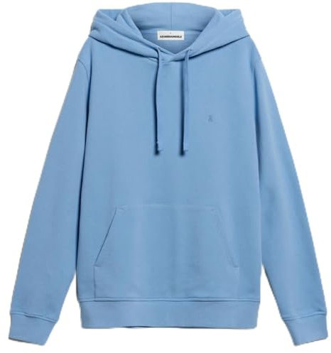 ARMEDANGELS Herren Sweathoodie aus Bio-Baumwoll Mix PAARLO Comfort Regular Fit Iceberg Blue