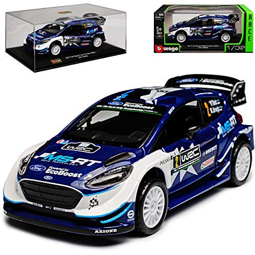 Generisch Ford Fiesta WRC M-Sport 2017 OTT Tänak 1/32 Burago Modell Auto