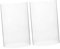 2 cubiertas de cristal transparente para velas, soporte, portavelas, portavelas, portavelas, cilindros de cristal, velas votivas, cilindro, jarrón, pantallas de cristal transparente, resistentes al