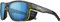 Julbo Unisex Shield M Sonnenbrille, Schwarz/Gelb (Yellow Fluo Capsule Ocean Master), M