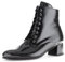 Gabor Damen Schnürstiefeletten, Frauen Stiefeletten,Best Fitting,schnürboots,reißverschluss,Stiefel,Bootee,Booties,schwarz,37.5 EU / 4.5 UK