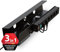 Robuste 60 cm Lange Kabelwanne für Netzwerkswitch, Router, Dockingstation, Schreibtisch Set, Kabelkanal schwarz, Kabelmanagement im Gaming Raum