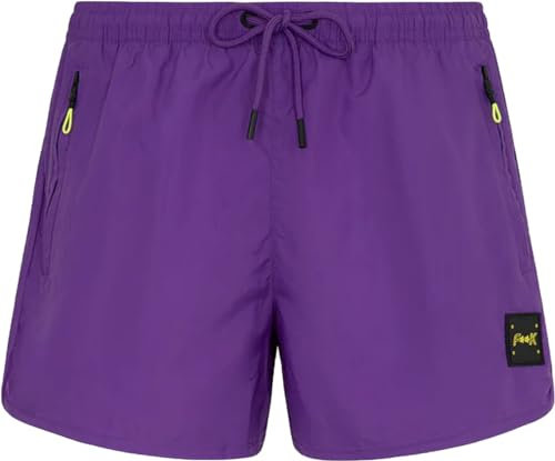 F**K Costume Uomo Short Corto Tinta Unita FK24-2003VI 8053289734540 - Viola