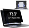 Filtre de Confidentialité 13.3 Pouces Aspect 16:9, Film Ecran Ordinateur Confidentialité Portable Compatible avec Lenovo/ThinkPad/Acer/Dell/HP/Asus/Sony, Amovible Anti-Lumière Bleu Protection Ecran PC