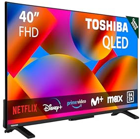 TOSHIBA 40QV2F63DG - TV LED 40'' (100 cm) - FHD 1920x1080 - DTS Virtual:X - Smart TV - 2xHDMI