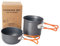 HEMOTON 1 Set Topf Set Kochgeschirr Campingkessel Kochen Outdoor Licht Zusammenklappbares Utensil Klappbar Tragbare Funktionale Campingpfannen Camping Kochwerkzeug Campingzubehör