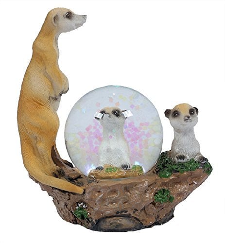PIA International Glitzerkugel Erdmännchen Schneekugel Tier Tiere Schneekugeln