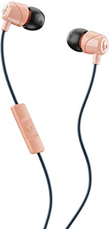 Skullcandy Jibs in-Ear Auriculares con micrófono, rosa