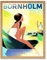 Wee Blue Coo Travel Tourism Bornholm Island Baltic Sea Denmark Boat Girl Oar Town Art Print Framed Poster Wall Decor Kunstdruck Poster Wand-Dekor-12X16 Zoll