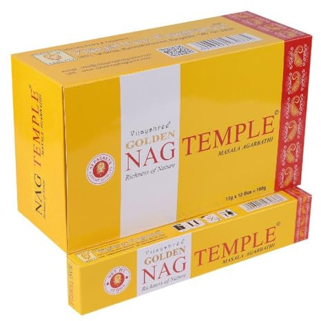 Räucherstäbchen Vijayshree Golden Nag Temple 15gr.