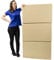 3 Extra Wide Large Moving Box Cardboard Moving Storage House Removal Boxes Double Walled 762mm x457mm x457mm, 1 Roll of Bubble Wrap 500mm x 10m, Strong Packing Tape, FREE NEXT WORKING DAY DELIVERY