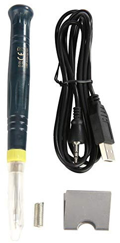 Elektrischer Lötkolben, tragbarer 8-W-USB-Mini-Lötkolbenstift, Heizlötreparaturwerkzeug Haushalt Kompatibel mit Computer, Mobiltelefon, Laptop usw.