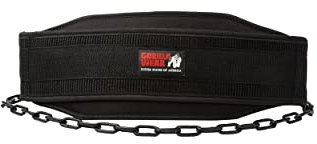 Gorilla Wear Nylon Dip Belt – Schwarz