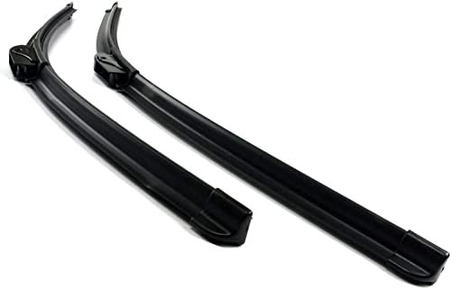 Jurmann Trade GmbH Aero Scheibenwischer Satz 600/600 mm Flachbalkenwischer Wischblätter Set 2 Stück Paar für vorne