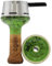 DIAMOND HOOKAH Premium Shisha Kopf Set inklusive Smoke Box/Smokebox für Wasserpfeife, Shisha Keramik Phunnel Set - Hochwertiger Tonkopf mit Glasur - Heat Management Zubehör (Hellgrün)