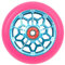 CORE Hex Stunt Scooter Wheel 110mm ABEC 9 Bearings (Replacement Pro Scooter Wheels) - Pink/Blue