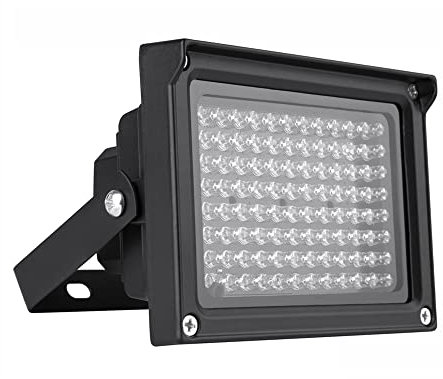 Splenssy 96 LEDs IR Illuminateur Tableau Infrarouge Lampes de Vision Nocturne extérieure étanche pour caméra de sécurité CCTV Systèmes d'éclairage