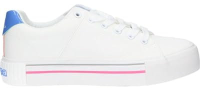 Kappa Tudy Lace, Scarpe da Ginnastica Uomo, Blanc Violet Rose, 39 EU