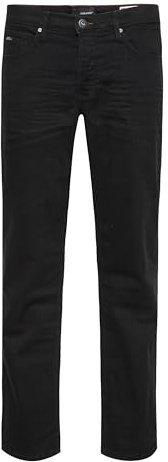Blend BHRock Herren Jeanshose Hose mit Eingrifftaschen Gürtelschlaufen Stretch Baumwollmischung Regular Fit, Farbe: Black (36100-L30), Größe: 40/30