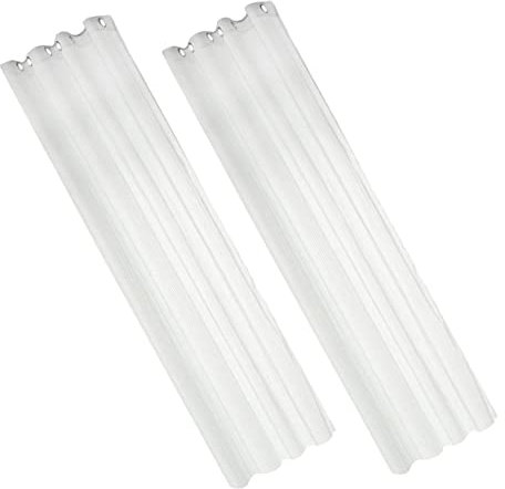 BESPORTBLE Bianca Traslucido Per Finestre e Porte Decorazione Versatile Per Camera Da Letto Soggiorno e Giardino