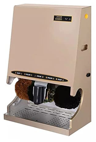 Machine de brosse à chaussures électrique domestique, machine de cirage de chaussures électrique - Brosse de nettoyage rotative en coton, distributeur de cirage de machine de cirage de chaussures élec