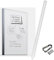 Mingxiong Marker Pen for Remarkable 2 Replacement Pen Compatible with Remarkable 2 Tablet Notebook, No Charging Needed, Enhance Your Digital Experience with Free Pen Tips/Nibs(Beige)