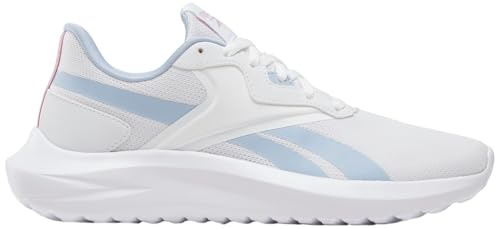 Reebok ENERGEN LUX Baskets pour Femme - Blanc/Bleu Y2K / Rose poussiéreux - Taille 42,5 EU, White Y2k Blue Dusty Rose, 42.5 EU