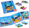 ASTARON Magnetische Puzzle für Kinder, 12-16-25 Teile Ozean Kinderpuzzle ab 3 Jahre, Beschäftigung für Kinder im Autofahrt Flugzeug, Kindergeburtstag Geschenke