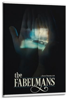 The Fabelmans Poster, Wandkunst, Vintage-Kunst, Raumdekoration, ästhetisches Schlafzimmer-Poster für Schlafzimmer, 60 x 90 cm, Rahmenstil