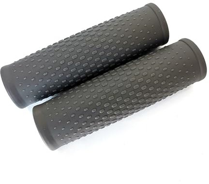 ziyany Piezas de Patinete eléctrico Empuñadura de Goma Compatible con Accesorios for Patinete eléctrico Xiaomi M365 Pro 1s, Gris, Negro, 2 Colores Opcionales, 1 par(Grey 1pair)