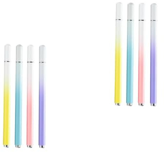 NUOBESTY 2 Juegos Aguja Lapices Lápiz Óptico De La Tableta Bolígrafo con Lápiz Computadora Portátil Lápices Ópticos para Pantallas Táctiles De Manzana Tocar Metal 4 Uds * 2