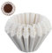Paper Coffee Filter, 50X Unbleached Cone Filter Papers,Cup Basket Cupcake Pour-Over Coffee Filter Papers,Cake Shaped Pattern Coffee Filters Single Serving Paper for 1-4 Cups Coffee Machines
