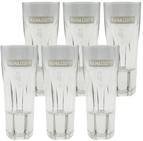 Ramazzotti Salute 6er-Set Longdrinkglas - 4cl & 2cl geeicht