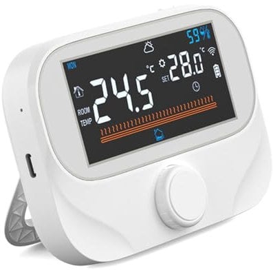 Boiler Thermostat Simple Installation Large LCD Screen Home Heating Solution Boiler Thermostat For Home Controller