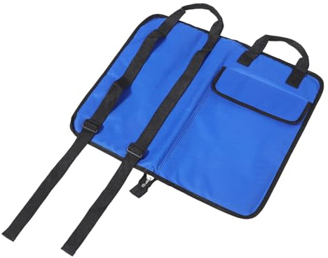 Cabilock Tasche für Drumsticks aus Robustem Aufbewahrungstasche mit Halter Leicht zu Transportieren Wand Aufzuhängen für Schlagzeuger