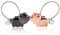 Foonii Schlüsselanhänger Paar Liebe, Magnet Abnehmbar Schlüsselanhänger Schwein Personalisiert Design, Geburtstagsgeschenk für Frauen Männer Freund Freundin (Gun Schwarz + Rose Gold)