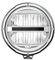 HELLA 1F8 016 797-011 LED-Fernscheinwerfer - Rallye 3003 LED - 24/12V - rund - Referenzzahl: 50 - geschraubt - glasklare Streuscheibe - Lichtscheibenfarbe: glasklar - Kabel: 800mm - links/rechts
