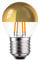 NCC-Licht 1 x LED Filament Leuchtmittel Tropfen 4W fast 40W E27 Kopfspiegel Gold warmweiß 2700K retrofit Nostalgie