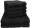 Betz Premium Handtuch-Set - 6 teiliges Handtücher-Set - 2X Duschtücher - 4X Handtücher - 50x100 cm - Graphit