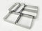 NewlineNY 6 Stück perforierte ovale, rechteckige und quadratische Tarte-Gebäck-Ringe, Formplattierung: je 2 Stück (12,7 x 3,8 cm) + (10,2 x 3,8 cm) + (7,1 cm quadratisch) x (2 cm H) Größen