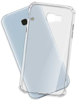 mtb more energy® Case Soft Armor kompatibel mit Samsung Galaxy A5 2017 (SM-A520, 5.2'') - verstärkte Ecken - 1,5mm TPU - Schutz-Hülle Cover Tasche Handyhülle