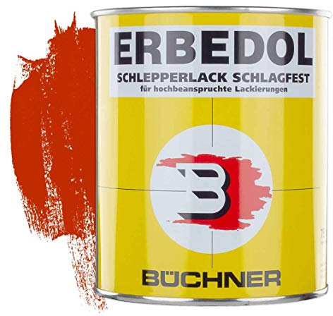 Erbedol | Schlepperlack | Agria | rot | SL3360 | ab 1984 | 0,75 l | restaurieren | Traktor | lackieren | Farbe | Trecker | Frontlader | Lack | Lackierung | Farbton | schnelltrocknend | deckend