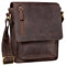 STILORD Herren-Umhängetasche braun - Kleine Vintage Schultertasche - 8,4 Zoll Messenger-Bag - Tablettasche aus echtem Büffel-Leder 'Finn'