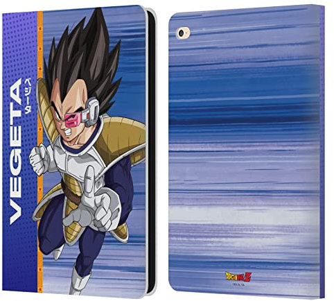 Head Case Designs sous Licence Officielle Dragon Ball Z Vegeta Saiyan Arc Characters Étui Portefeuille en Cuir Compatible avec Apple iPad Air 2 (2014)