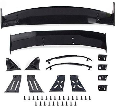 Graootoly for 1/10 RC Drift Car Rear Drift Road Body Spoiler Wing Universal Parts Accessories