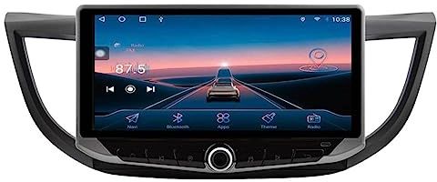 Radio estéreo QLED Android 14 de 10.9 Pulgadas para Honda CRV CR-V 2012-2016 Unidad Principal GPS Navi WiFi BT Carplay SWC Soporte de teléfono Tipo C Carga