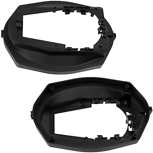 AERZETIX - C11628 - Juego de 2 adaptadores/Soportes para Altavoces de Coche 6x9 - Lado de Montaje: Tableta Trasera - Compatible con BMW 3 - mecánica, automóvil